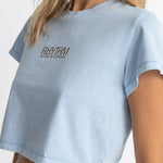 Sound Of Change Vintage Crop Crew Tee - MTT Collective