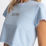 Sound Of Change Vintage Crop Crew Tee - MTT Collective