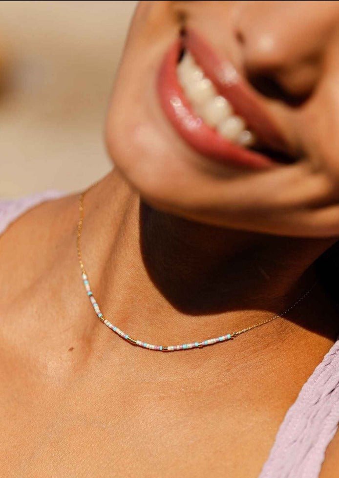 South Beach Seed Bead Choker - MTT Collective