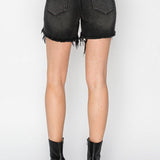 Spencer High Rise Side Step Shorts - MTT Collective