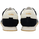 Gola Sprinter Trainer - Black/Off White - Back View