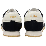 Gola Sprinter Trainer - Black/Off White - Back View