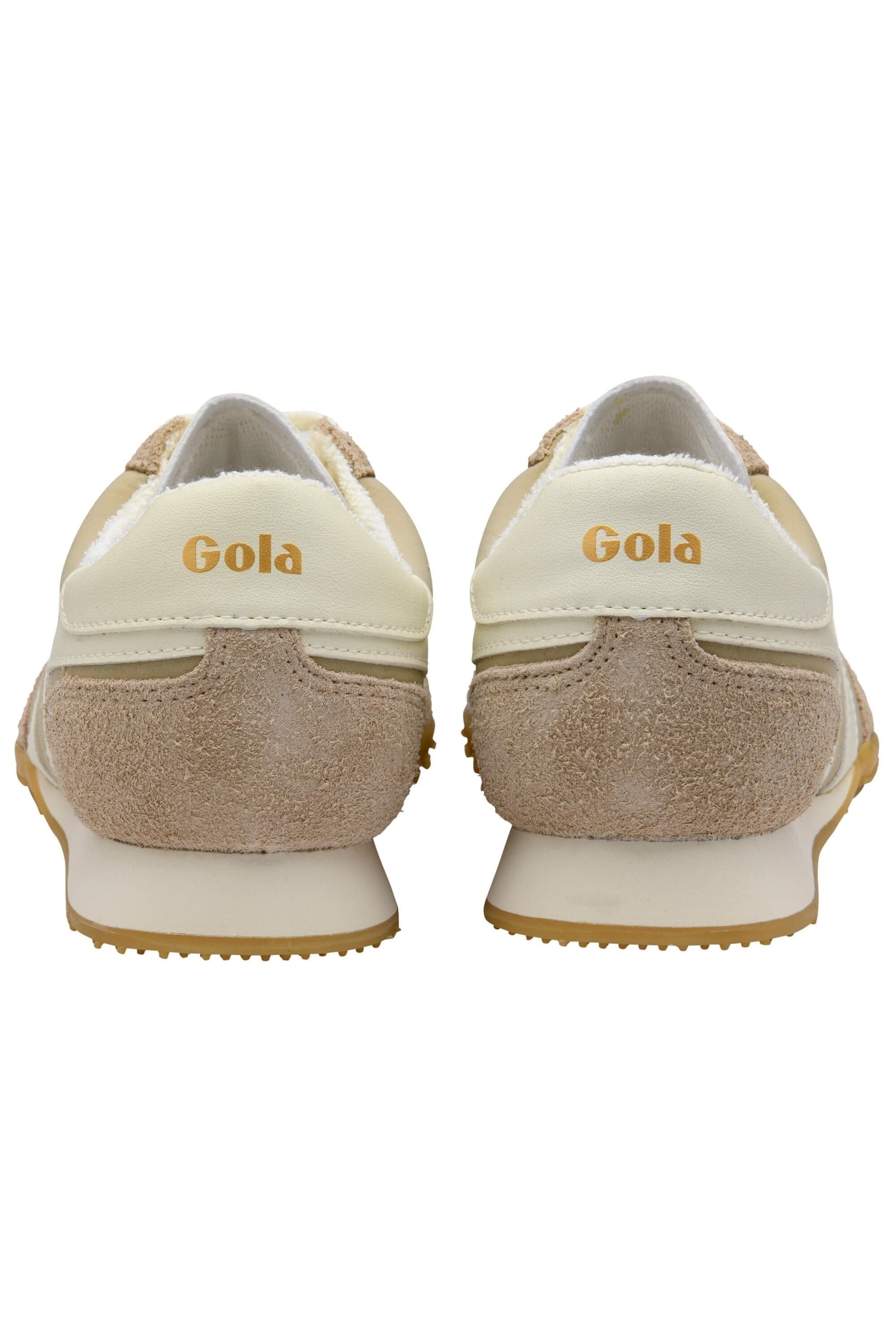 Gola Sprinter Trainer - Bone/Off White - Back View