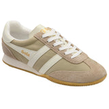 Gola Sprinter Trainer - Bone/Off White - Angled View