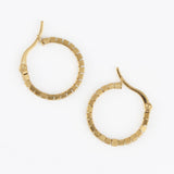 Square Beaded Hoop Earrings - MTT Collective