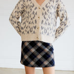 Stella Leopard Knit Cardigan - MTT Collective
