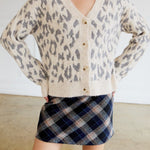 Stella Leopard Knit Cardigan - MTT Collective