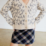 Stella Leopard Knit Cardigan - MTT Collective