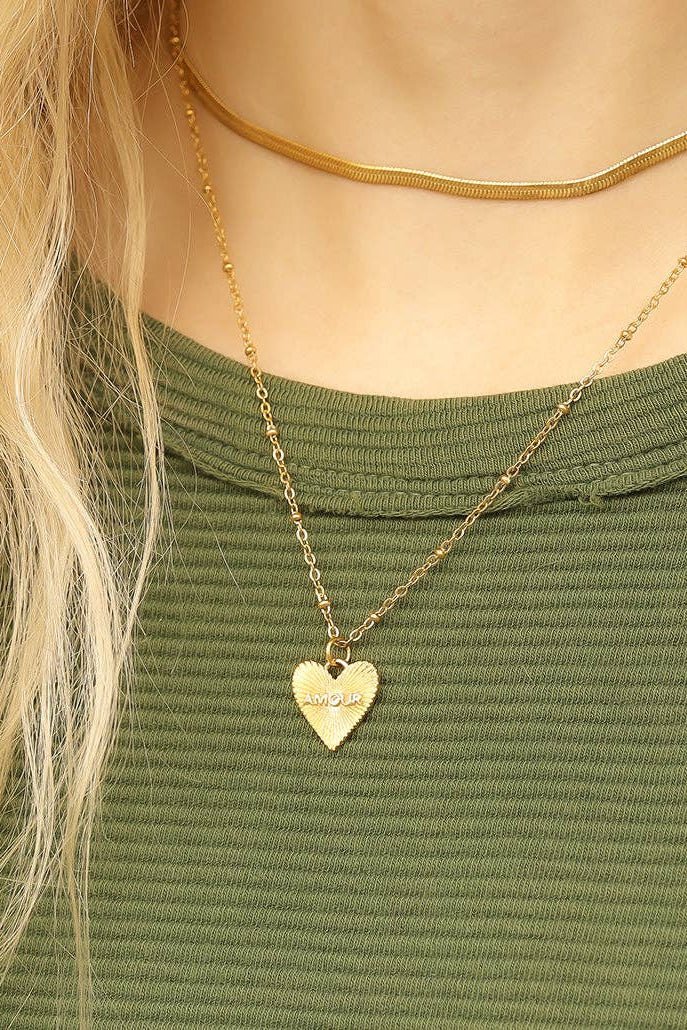 Sunburst Heart Amour Charm - MTT Collective