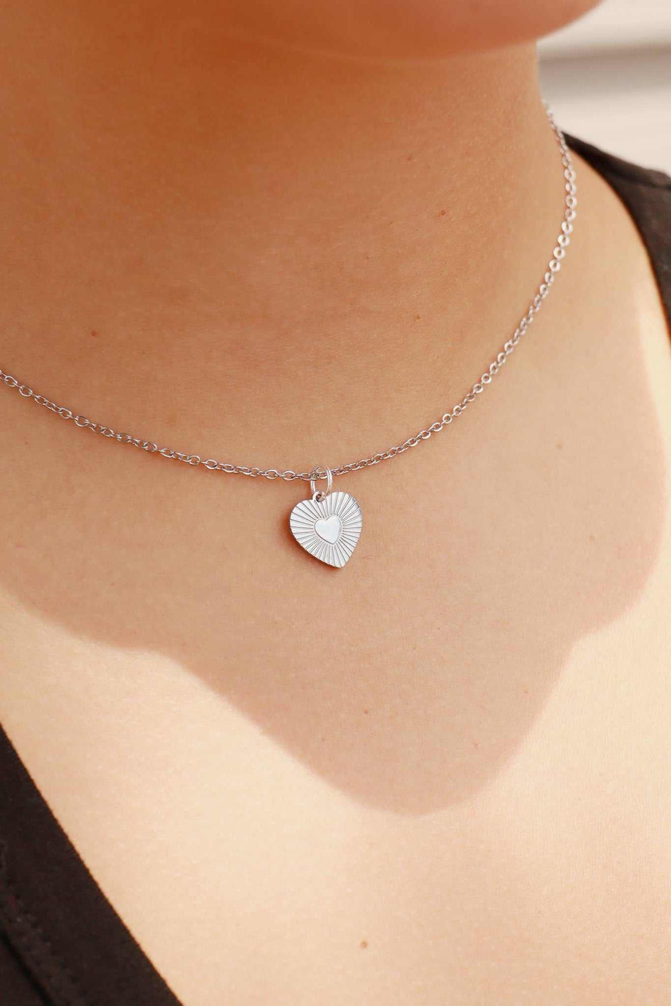 Sunburst Heart Charm - MTT Collective