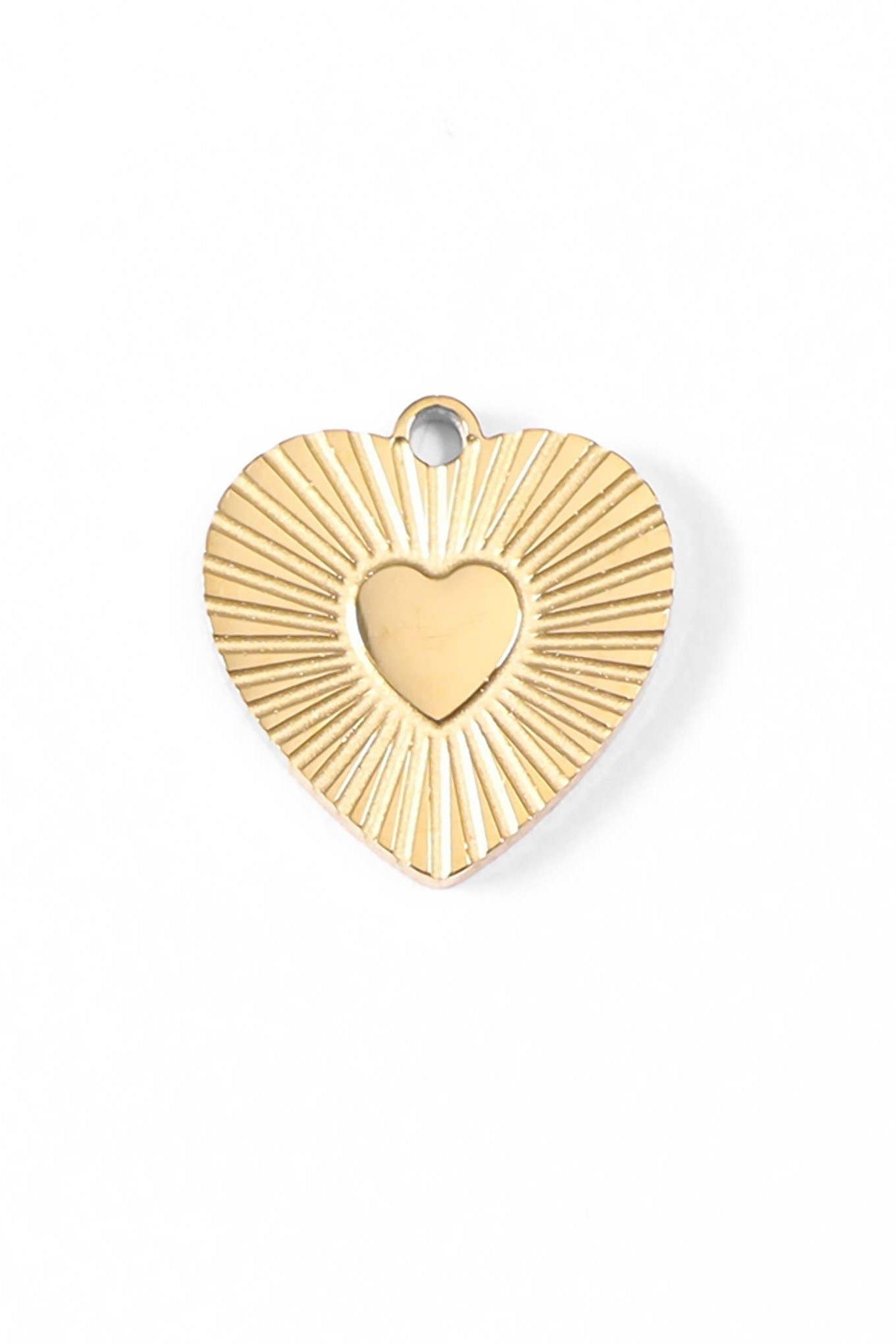 Sunburst Heart Charm - MTT Collective