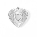 Sunburst Heart Charm - MTT Collective