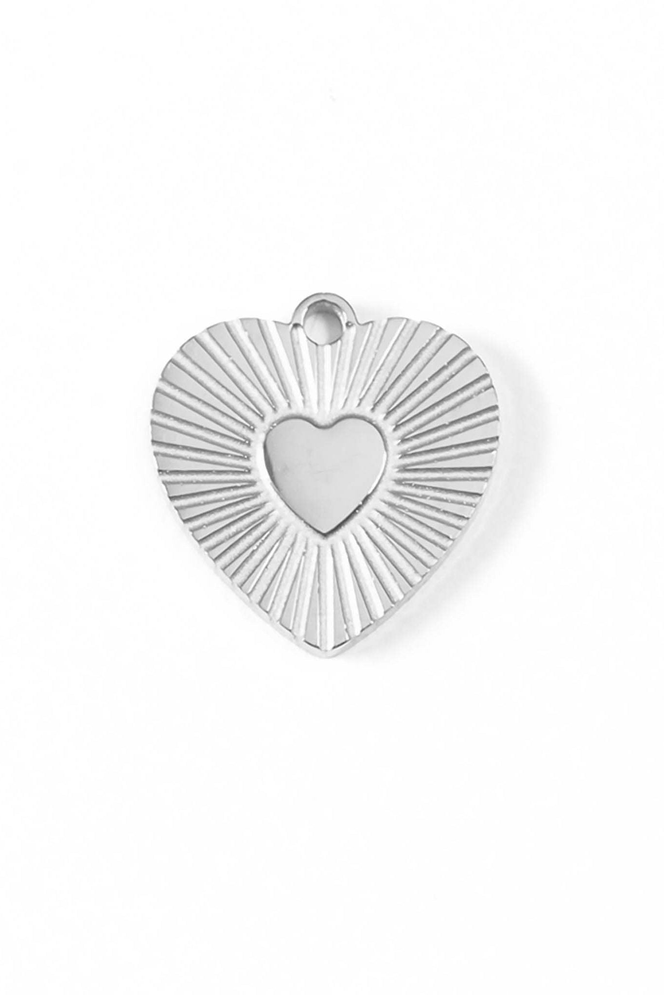 Sunburst Heart Charm - MTT Collective