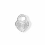 Sunburst Heart Lock Charm - MTT Collective