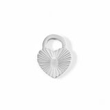 Sunburst Heart Lock Charm - MTT Collective