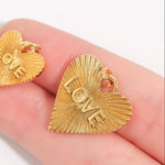 Sunburst Heart Love Charm - MTT Collective