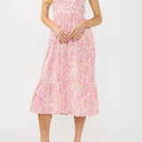 Sunlit Petal Midi Dress - MTT Collective