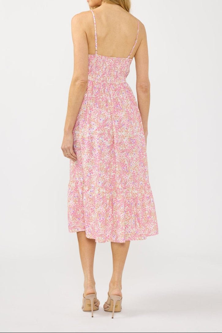 Sunlit Petal Midi Dress - MTT Collective