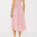 Sunlit Petal Midi Dress - MTT Collective