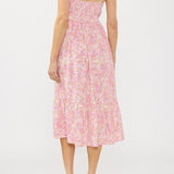 Sunlit Petal Midi Dress - MTT Collective