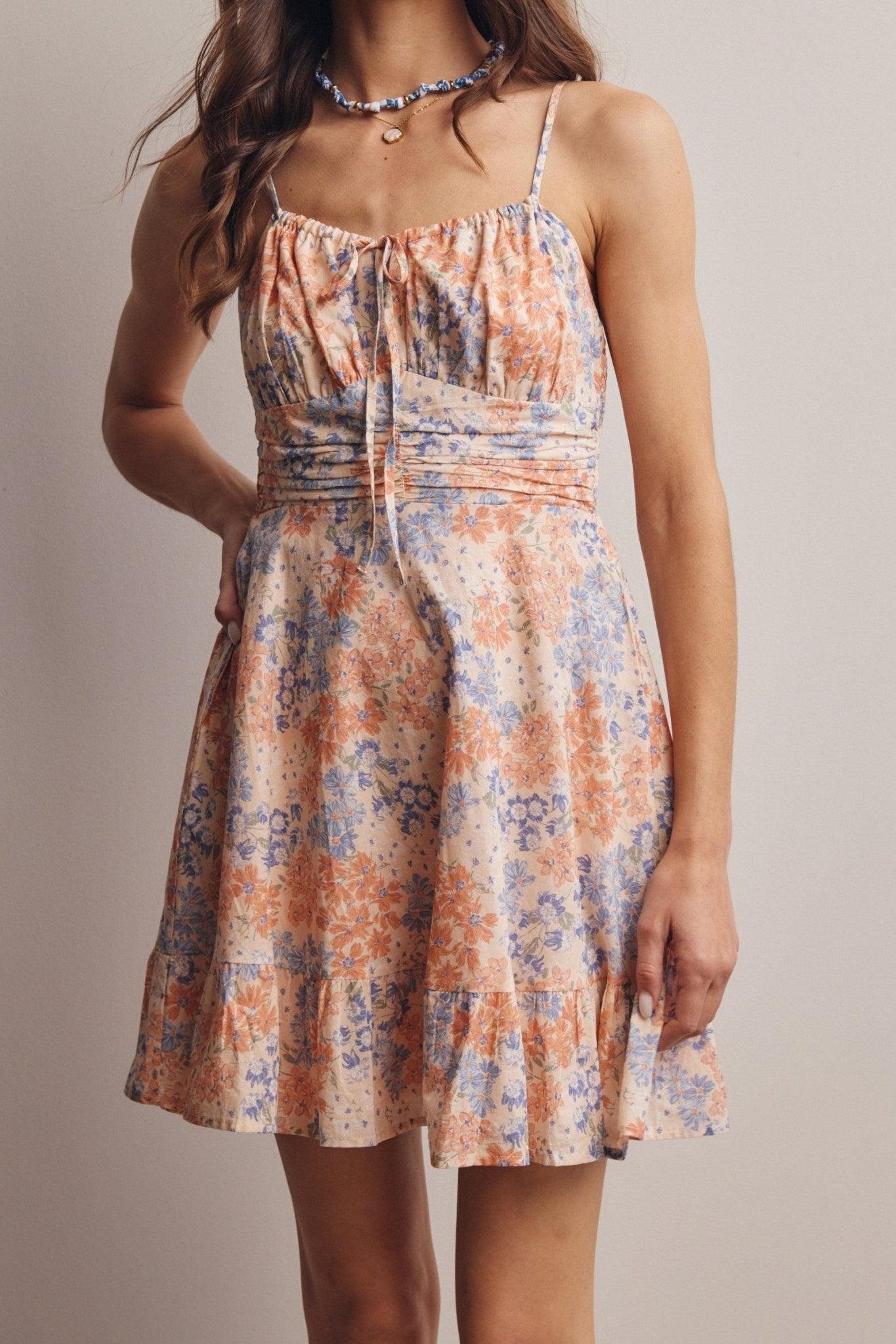 Sunset Ruffle Mini Dress - MTT Collective