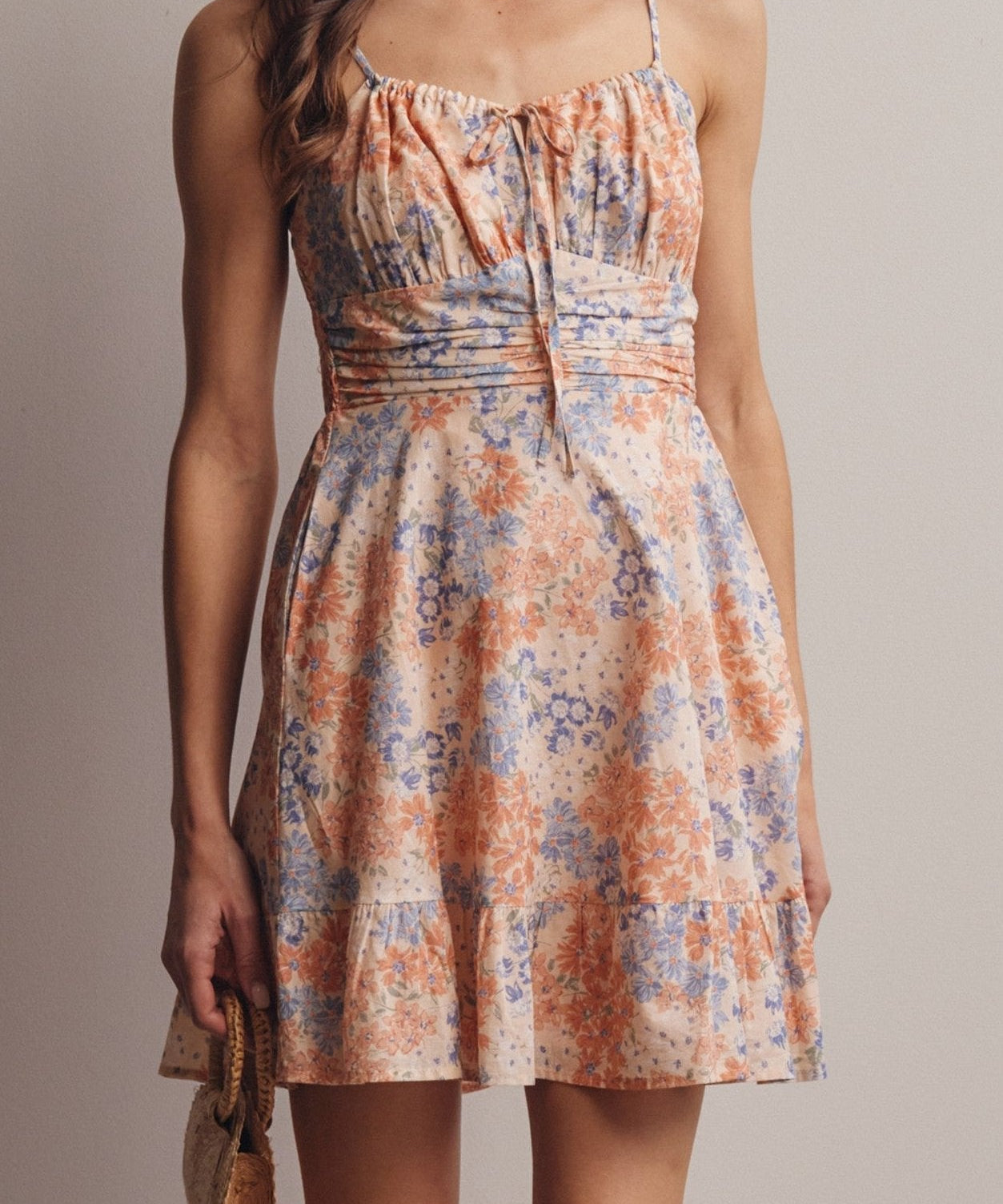 Sunset Ruffle Mini Dress - MTT Collective