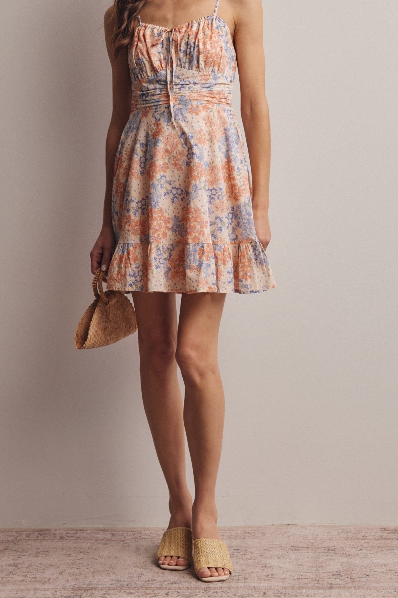 Sunset Ruffle Mini Dress - MTT Collective