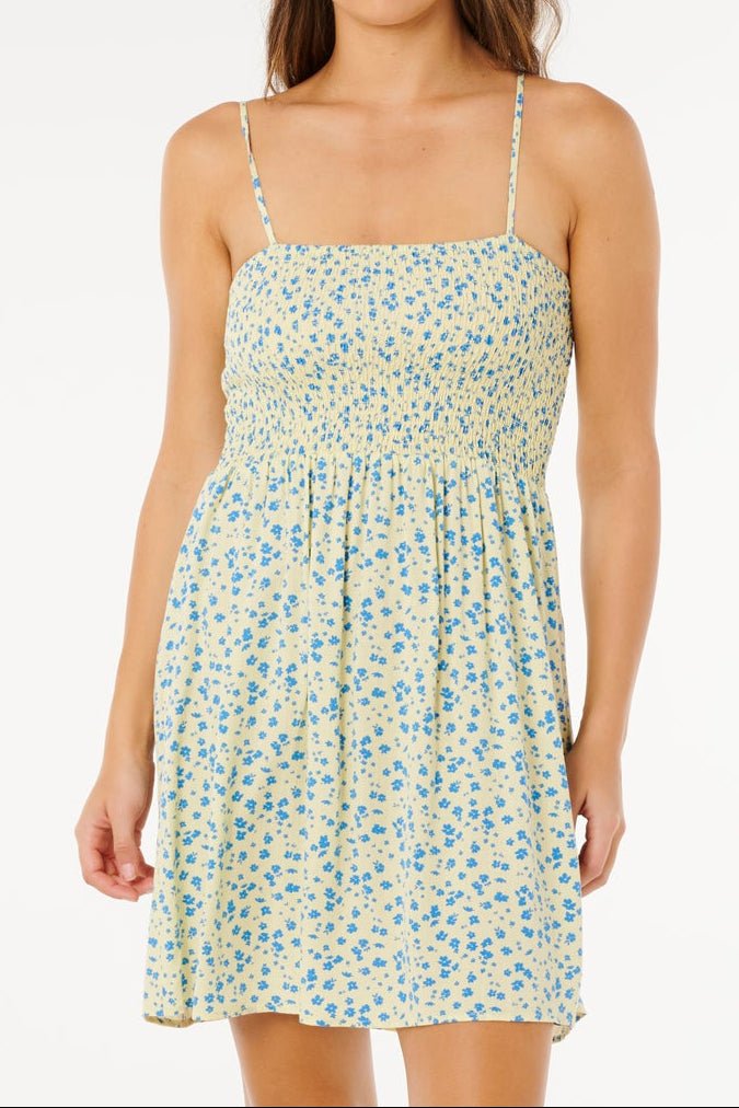 Surf Side Shirred Dress - MTT Collective