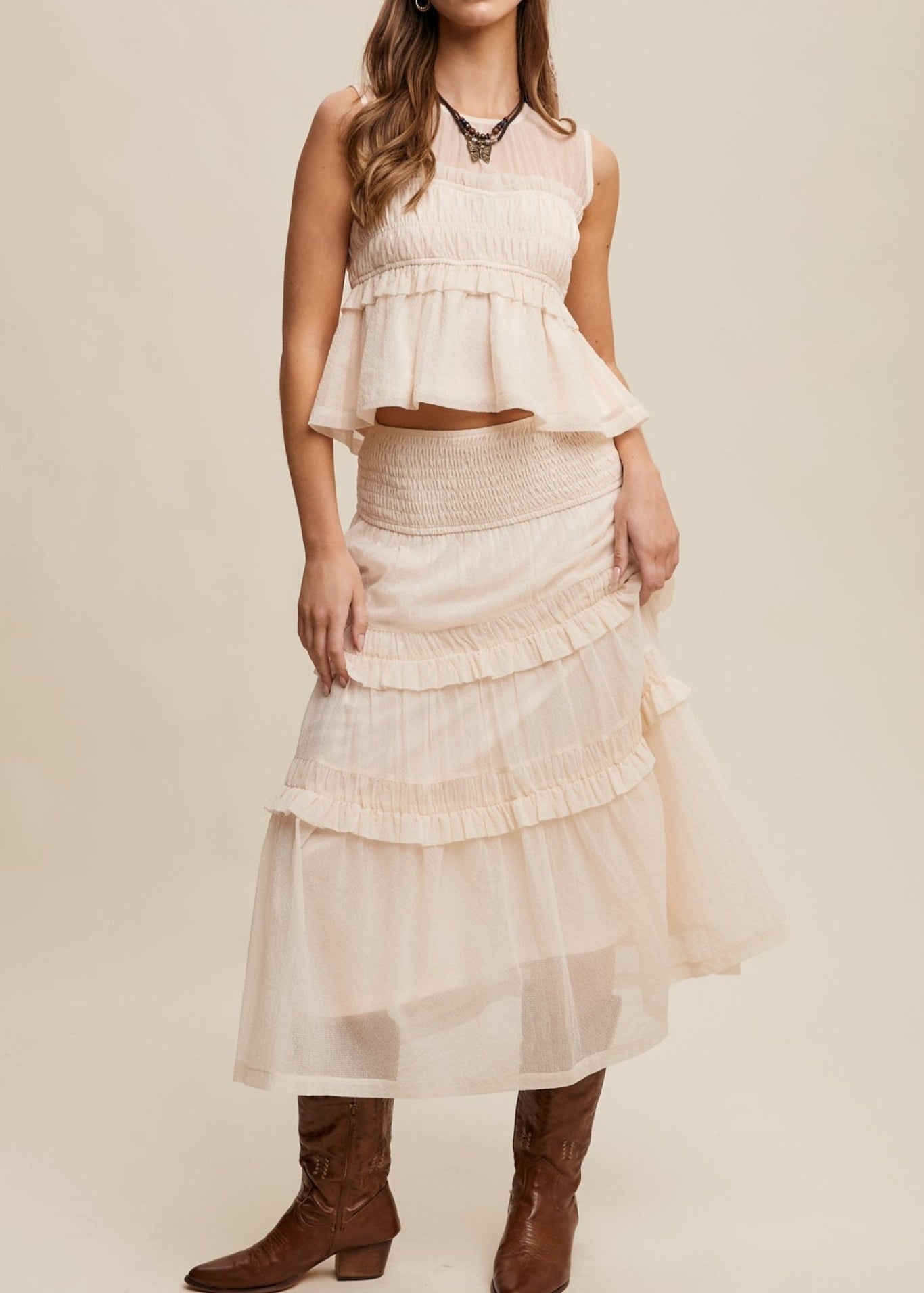 Susie Peplum Top - MTT Collective