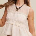 Susie Peplum Top - MTT Collective