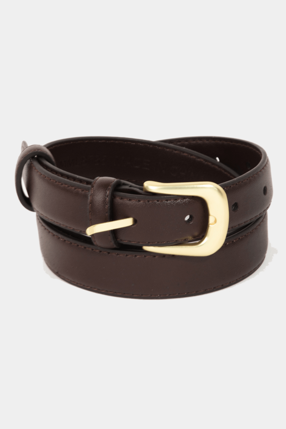 Sutton Leather Medium Belt - MTT Collective