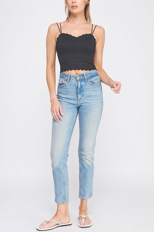 Suzette Striped Patterned Bralette - MTT Collective