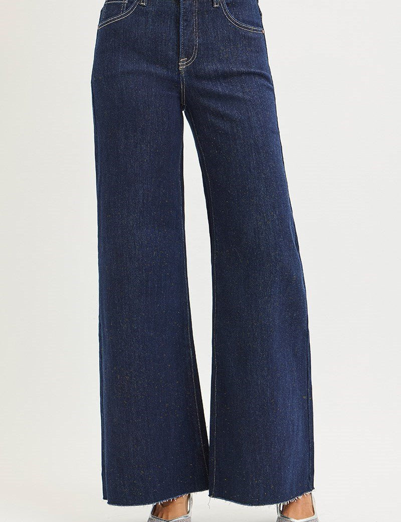 Tabitha High Rise Gold Lurex Palazzo Pants - MTT Collective