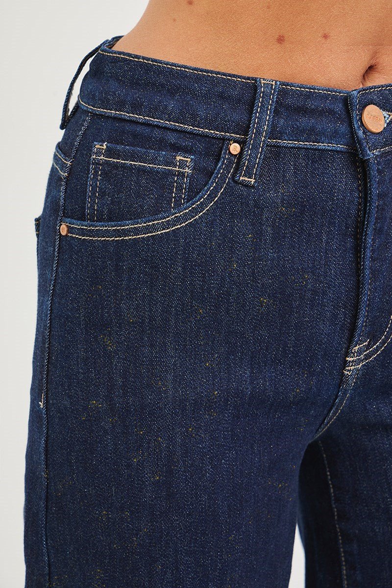 Tabitha High Rise Gold Lurex Palazzo Pants - MTT Collective