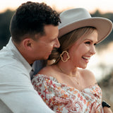 Talia Ogee Brushed Earrings - MTT Collective