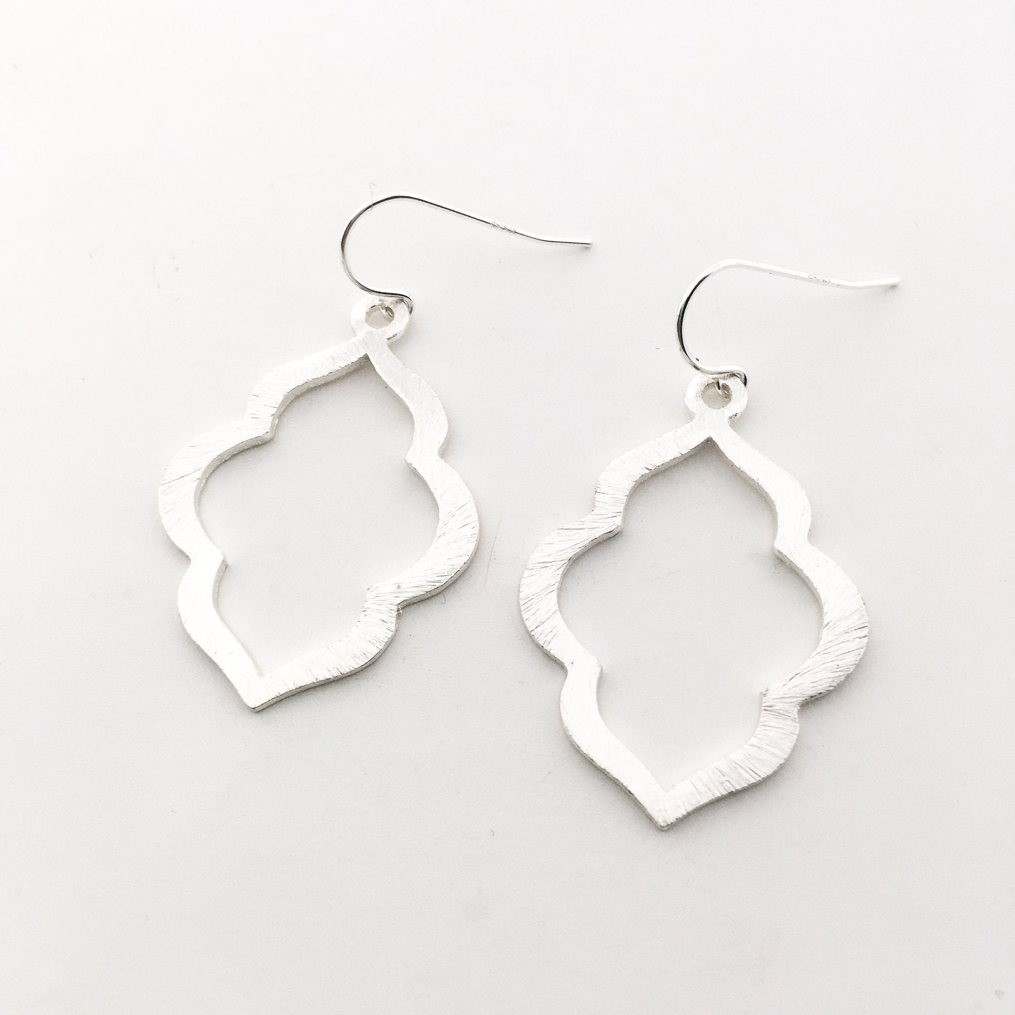 Talia Ogee Brushed Earrings - MTT Collective