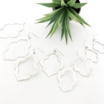 Talia Ogee Brushed Earrings - MTT Collective