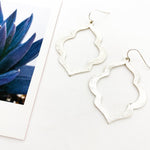 Talia Ogee Brushed Earrings - MTT Collective