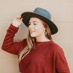 Talia Ogee Brushed Earrings - MTT Collective