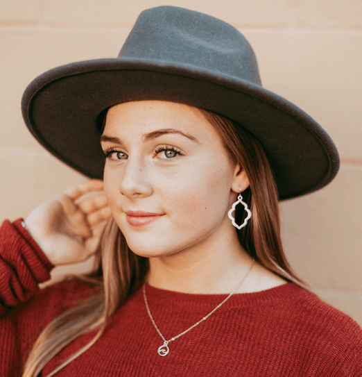 Talia Ogee Brushed Earrings - MTT Collective