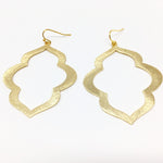 Talia Ogee Brushed Earrings - MTT Collective