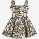 Tasha Floral Lurex Jacquard Mini Dress - MTT Collective