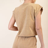 Teegan Round Neck Short Sleeve Top - MTT Collective