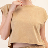 Teegan Round Neck Short Sleeve Top - MTT Collective