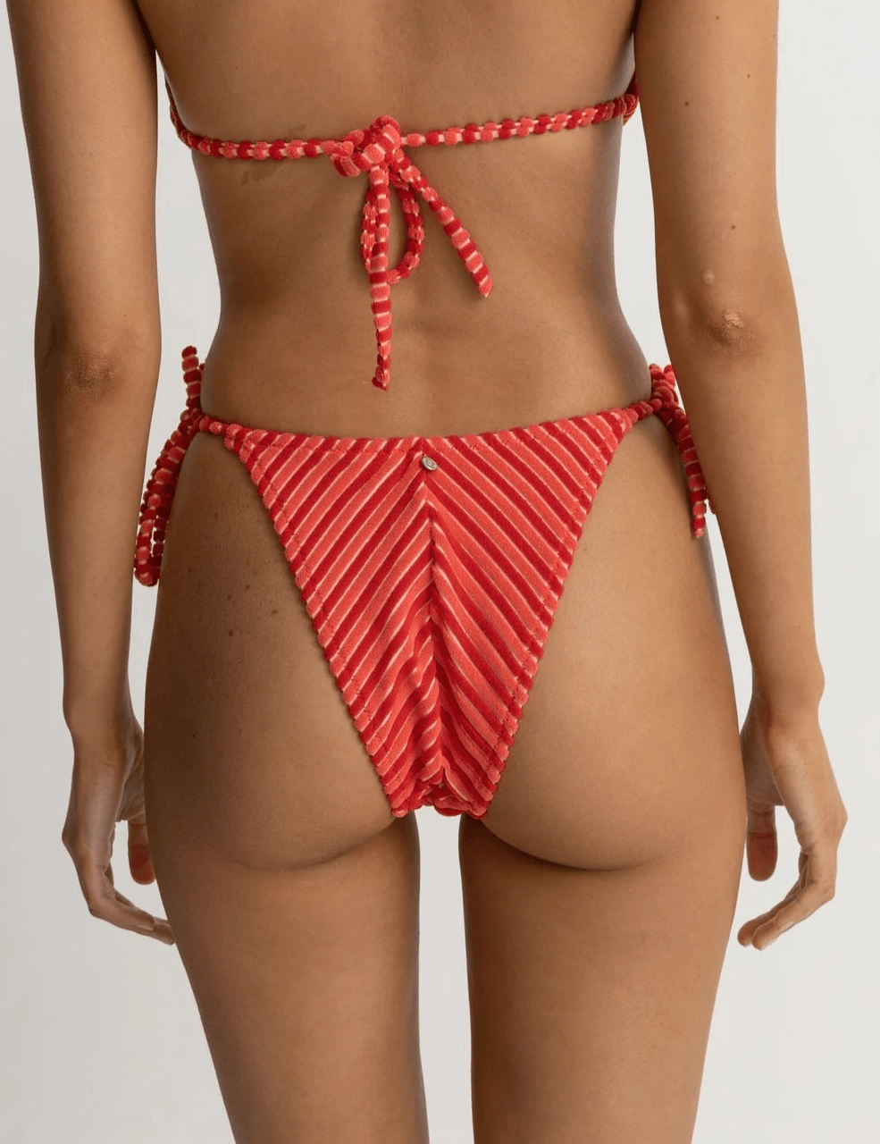 Terry Sands Tie Side High Cut Bottoms - MTT Collective