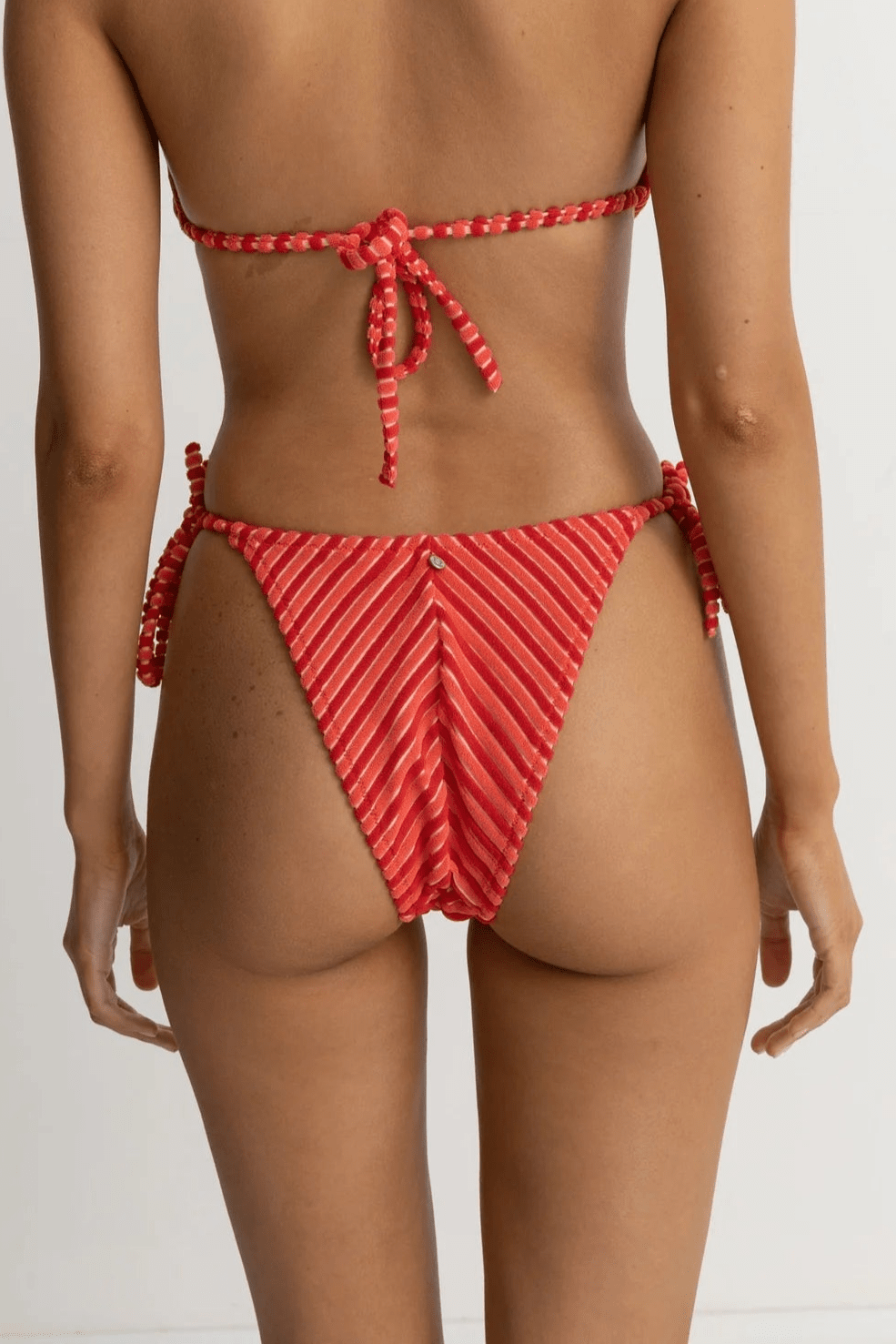 Terry Sands Tie Side High Cut Bottoms - MTT Collective