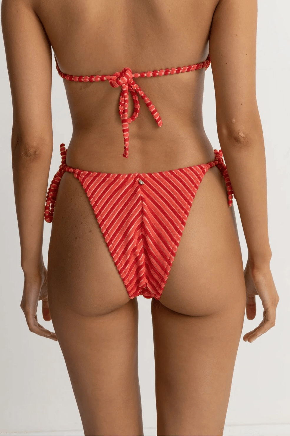 Terry Sands Tie Side High Cut Bottoms - MTT Collective