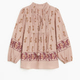 Tessa Floral Peasant Blouse - MTT Collective