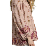 Tessa Floral Peasant Blouse - MTT Collective