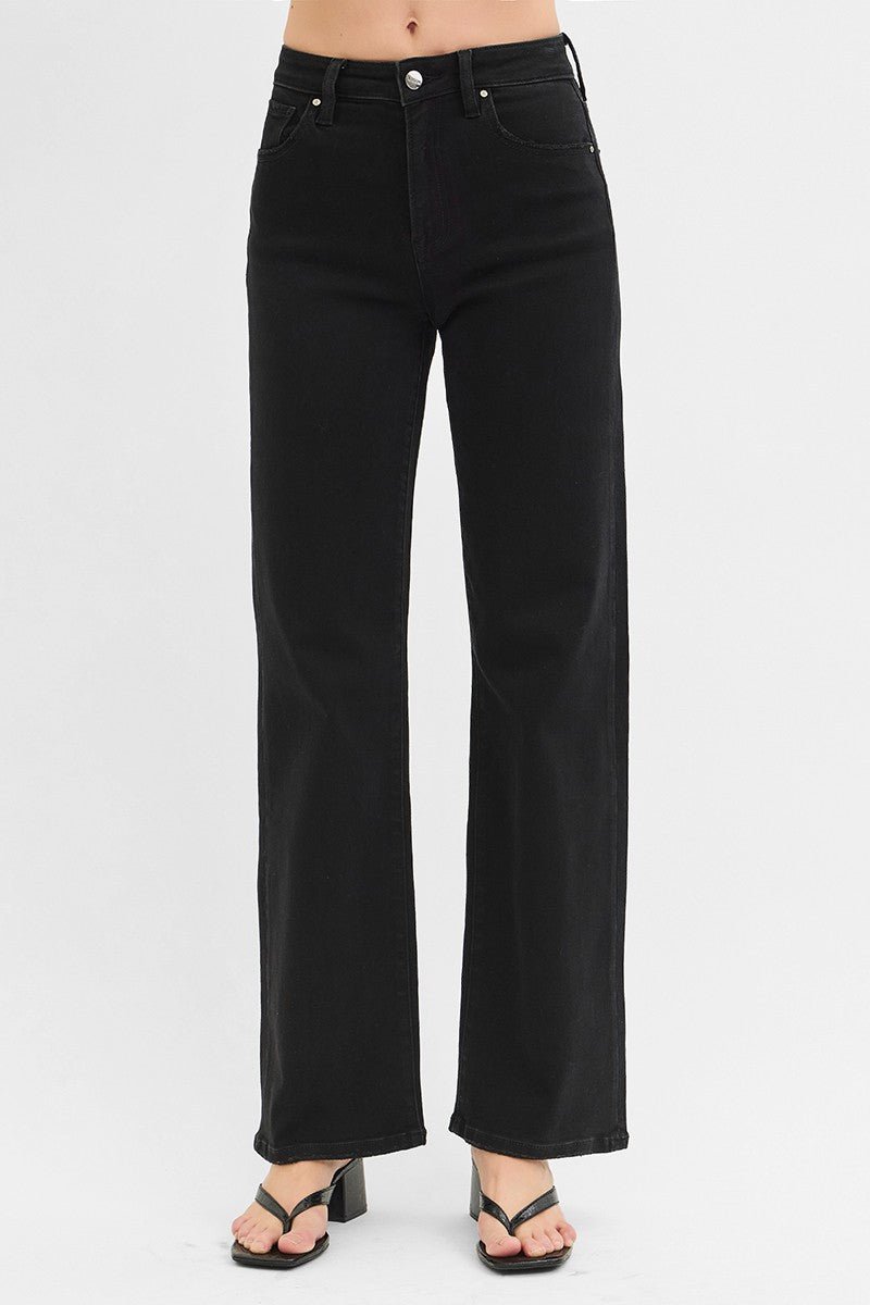 Tessa High Rise Wide Leg Jeans - MTT Collective